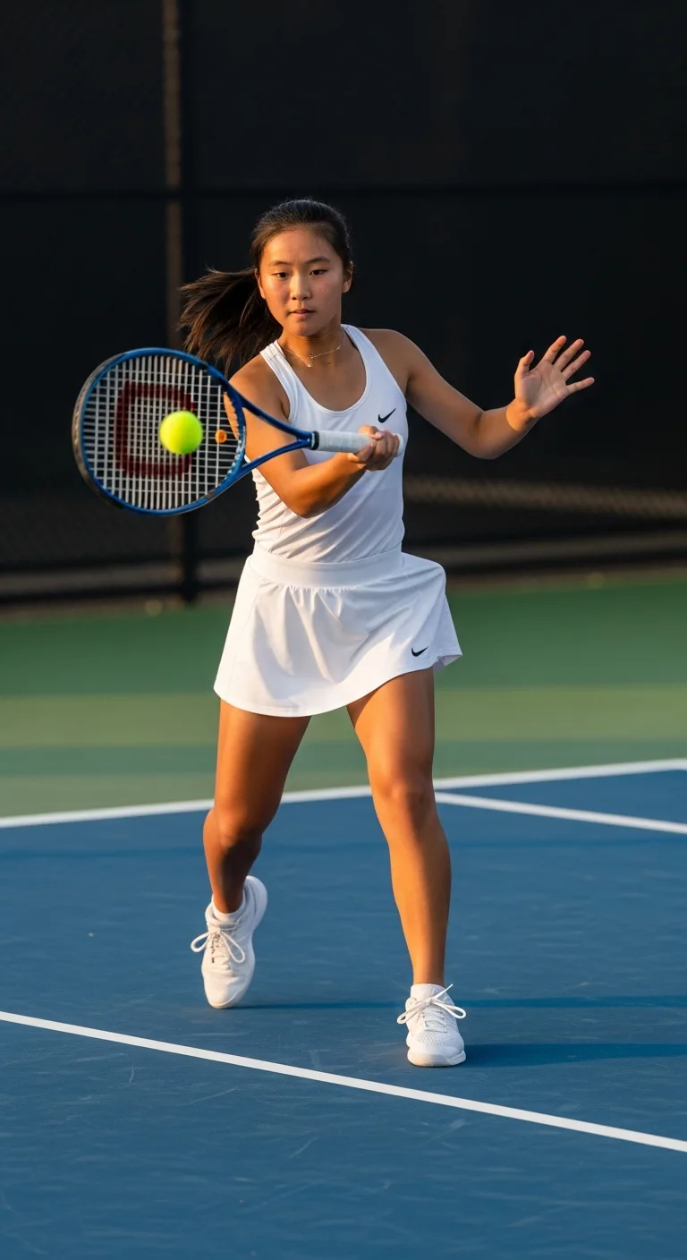 Tennis athlete